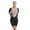 Blue, variant on WBQ Short Sleeve Jumpsuit One Piece Women Sweat Vest Waist Trainer 3 in 1 Slimming Full Body Shaper Sauna Suit Workout Tops S-3XL