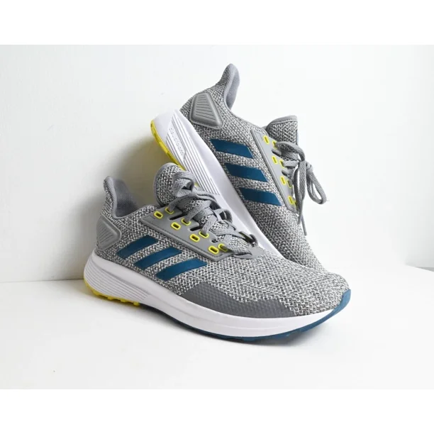 Men's Ad-id-as Duramo 9 Gray Running Shoes Sneakers BB6920 Size 8