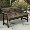 thumbnail image 2 of highwoodÂ® Eco-Friendly Recycled Plastic Weatherly Garden Bench, 5', 2 of 2