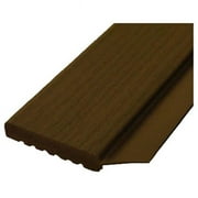 Gossen 236007707 7 ft. PVC Garage Door Weatherstripping- Brown