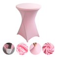 thumbnail image 4 of Zshan Nappe Extensible Blanche Rouge 60*110CM Protection de Table Cocktail Mariage Banquet, 4 of 5