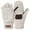 Beige, variant on COOPLUS Mittens Winter Fingerless Gloves Warm Wool Knitted Gloves Convertible Gloves for Men and Women