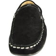 thumbnail image 5 of Masimo Mens Leather Driving Shoes Adult Male Slip on Loafers Black 6, 5 of 7