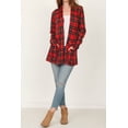 thumbnail image 3 of Red Plaid Cardigan, 3 of 5