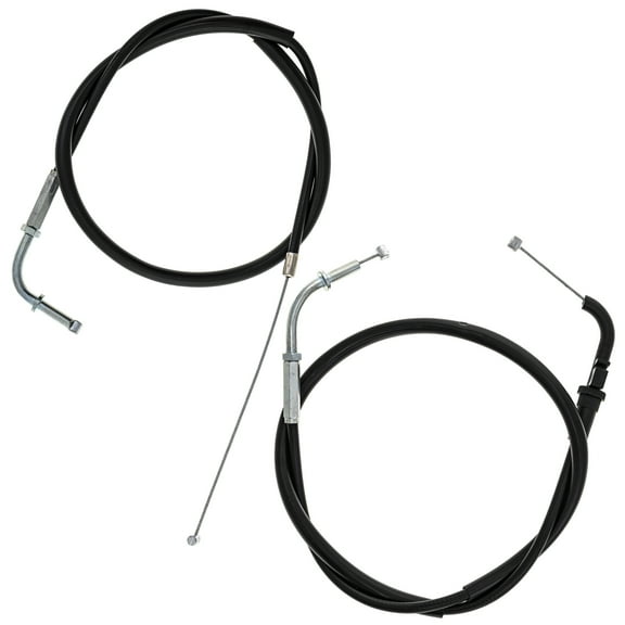 Niche Push Pull Throttle Cable Set for Kawasaki Ninja ZX6 ZX6R ZX600 54012-0013 54012-0012 MK1005880
