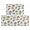 Dinosaur and Text White Pattern, variant on Dinosaur and Text White Pattern Anti Fatigue Kitchen Rugs Set Of 2, Non Slip Washable Decorative Floor Mats for Kitchen Sink Laundry, 17"x30" and 17"x47"
