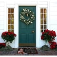 thumbnail image 4 of Santa Letter Christmas Door Mat Indoor Outdoor Entry Way Doormat for Front Door Patio Anti Slip Rubber Entrance Door Mats Xmas Holiday Decor, 4 of 7