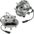 thumbnail image 3 of Detroit Axle - 2WD Wheel Bearing Hubs Kit for 2003-2006 Ford Expedition Lincoln Navigator 4 Front Rear Wheel Bearing Hubs 4 Inner & Outer Tie Rods 2 Boots 2004 2005 Replacement, 3 of 7