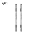 thumbnail image 4 of Seitruly 2 uds pluma de Manual de doble cristal acrílico accesorios de doble cabeza bolígrafos herramientas redondas de maquillaje Suministros de Blanco, 4 of 6