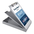 thumbnail image 1 of Portapapeles Saunders de metal con almacenamiento tamaño carta, 1 of 7
