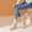 A_ Yellow, variant on KIJBLAE Plus Size Women's Casual Elevated Wedge Sandals, Solid Round Closed Toe, Thick Platform Sole, Trendy Seaside Vacation Footwear White 41