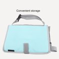 thumbnail image 6 of Xirurus Foldable Travel Tray Cover for Kids & Adults - Green, Waterproof Airplane & Train Table Organizer, Portable Lap Desk Activity Board for Toddlers, 10.63 inches / 27 cm, 6 of 9