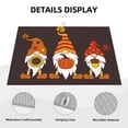 thumbnail image 3 of Honeii Fall Gnomes print Super Absorbent Coffee Bar Mat Hide Stain Coffee Maker Mat for Countertops Coffee Pot Dish Drying Mat for Kitchen Counter, 3 of 7