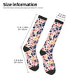 thumbnail image 5 of Balery Abstract Leopard Print Fun Novelty Socks Men'S Women'S Crew Socks Funny Crazy Novelty Socks Quirky And Cool Socks, 5 of 9