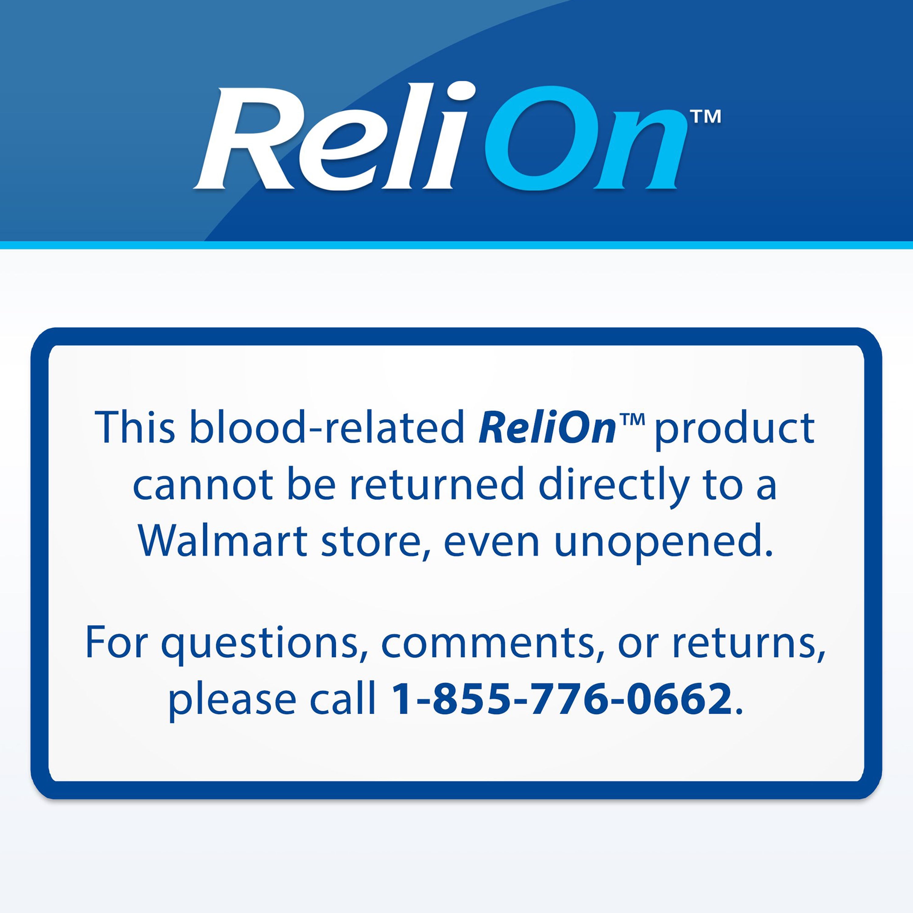 ReliOn 26 Gauge Thin Lancets, 100 Ct