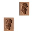 thumbnail image 3 of Bearachild Molde para galletas, pan de jengibre de , pastel de miel, moldes para galletas y Chocolate, molde para manualidades para hacer fiestas, 、タイプ2 2Conjunto, 3 of 6
