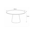 thumbnail image 3 of Mesa de Comedor Circular Senara Stone Blanca | Mesa Redonda Moderna para Comedor o Cocina Elegante, 3 of 3