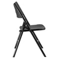 thumbnail image 3 of Pemberly Row Chaise Pliante Moderne en Plastique Robuste de 32 Pouces en Noir (Ensemble de 4), 3 of 7