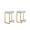 White, variant on Dorrington Faux Leather Backless Counter Height Stool in White/Gold (Set of 2)
