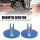 thumbnail image 5 of Adaptador De Riel De Marco De Soldadura, Almohadilla De Gato Magnética Ranurada Resistente Al Desgaste De Aluminio De Larga Vida útil Para La Mayoría De Soldaduras Por Pellizco, 5 of 7