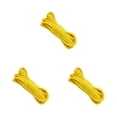 thumbnail image 2 of tamizeot 10 Meter 7 Strand Core Cord 550 Paracord Parachute Rope Lanyard Survival yellow 3Set, 2 of 6