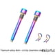 thumbnail image 4 of Clip de aleación de titanio para bicicleta de montaña y carretera para hacer que el tapón de rosca de la placa de aceite XT se ajuste al tornillo más el anillo de retención, 4 of 5