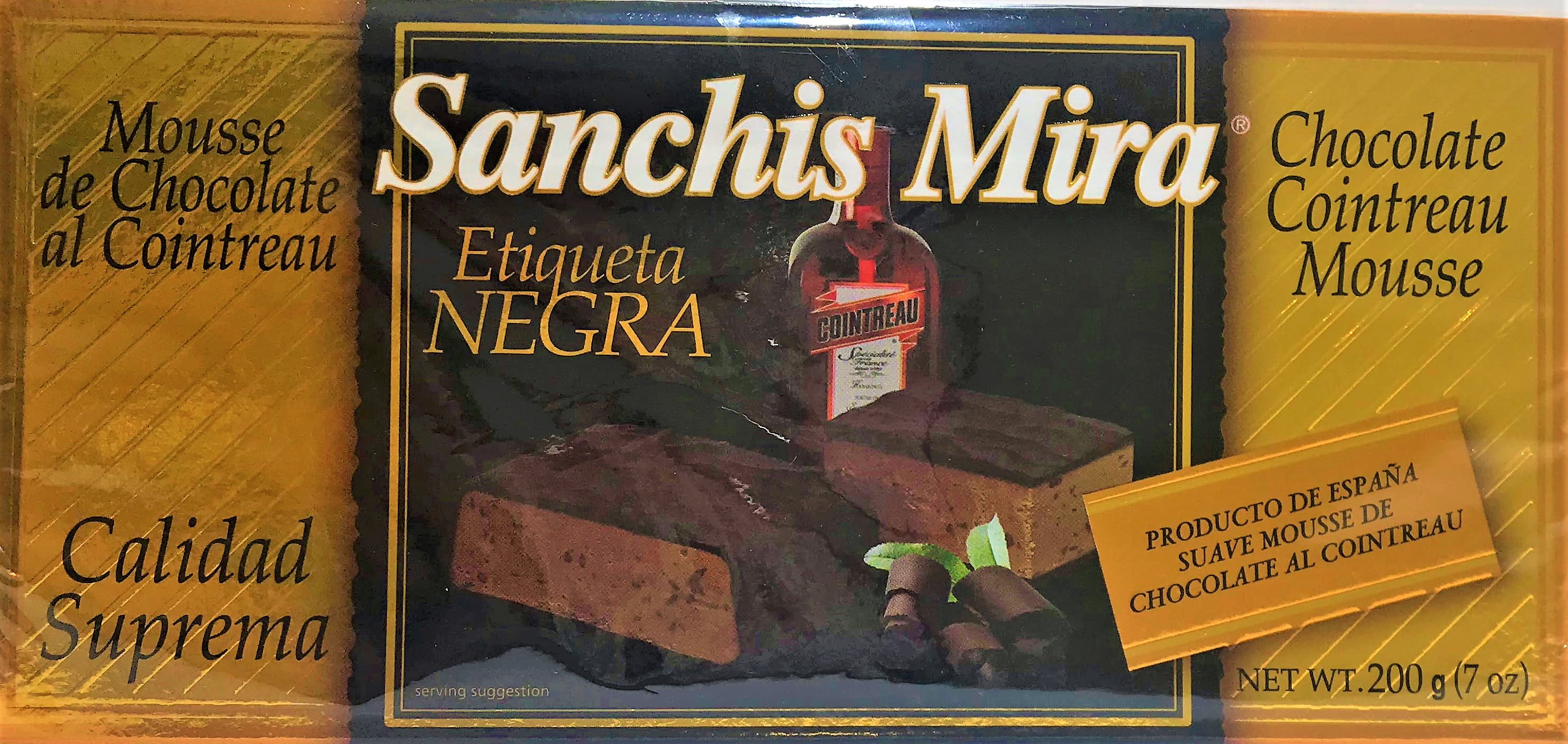 Sanchis Mira Turron chocolate al cointreau Just arrived from Spain. 7 oz