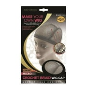 Qfitt Micro Crochet Braid Wig Cap - Black