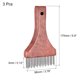 thumbnail image 2 of Ablandador de carne de acero inoxidable Unique Bargains mazo Aguja Clavos Cocina Herramientas para Ablandamiento carnes Bistec pescado pollo Rojo Paquete de 3, 2 of 6