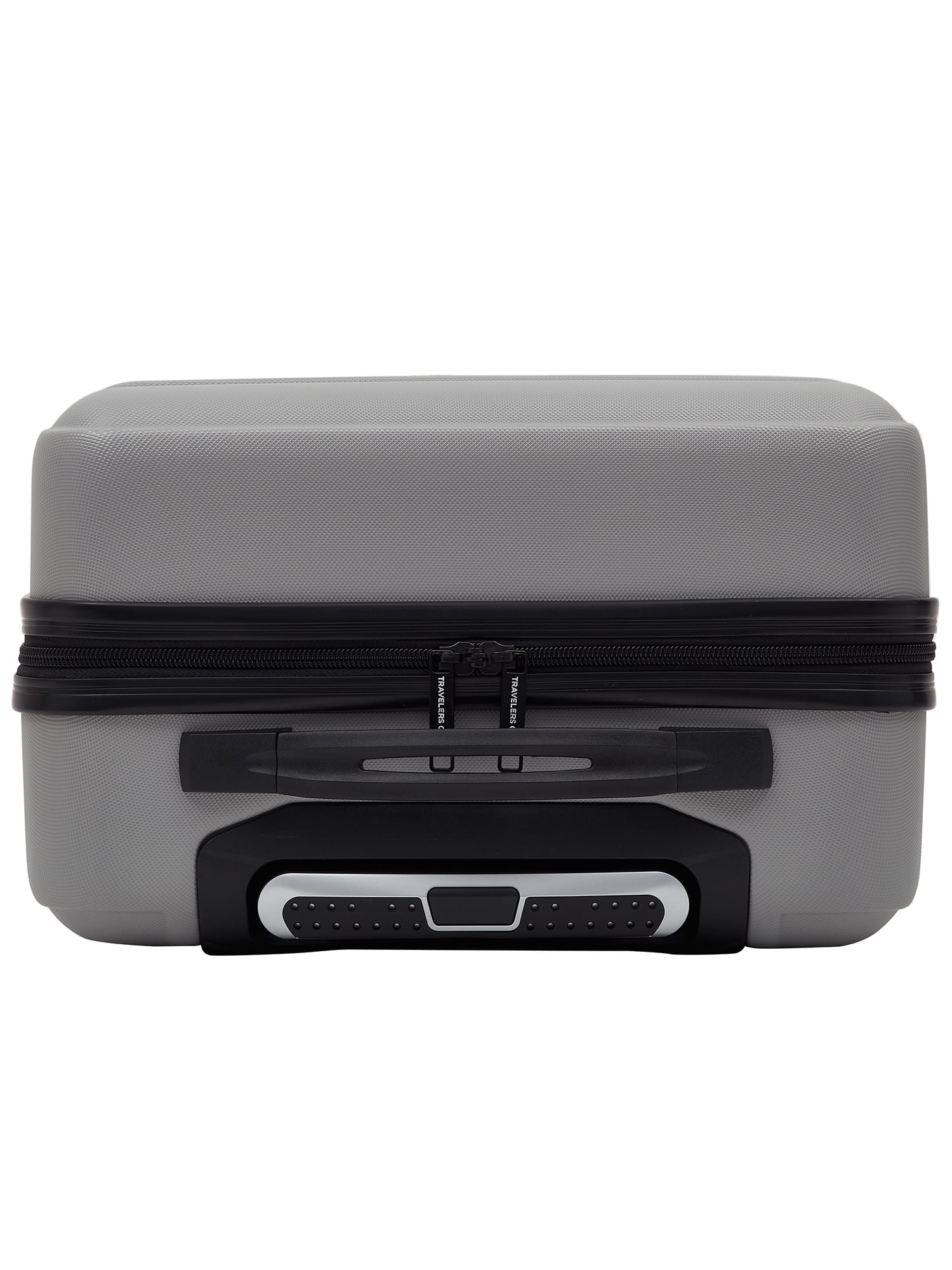 Travelers Club 20" Skyline Rolling Hard Case Carry-on Luggage - Gray