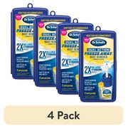 (4 pack) Dr. Scholl’s Freeze Away Wart Remover Dual Action (7 Applications) for Common & Plantar Wart Removal
