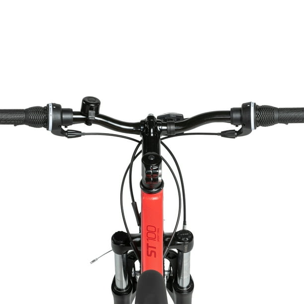 Vermomd namens Egoïsme Decathlon Rockrider ST100, 21 Speed Mountain Bike, 27.5", Unisex, Red,  Medium - Walmart.com