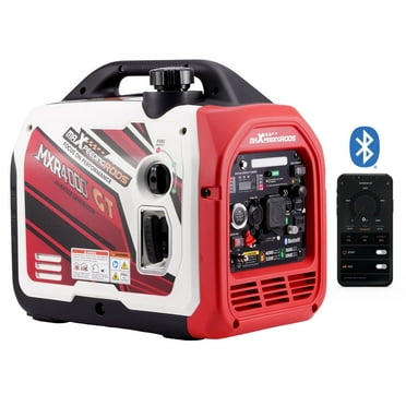 Maxpeedingrods 4000watt Portable Dual Fuel Generator Inverter LPG/Gas Bluetooth Start Quiet