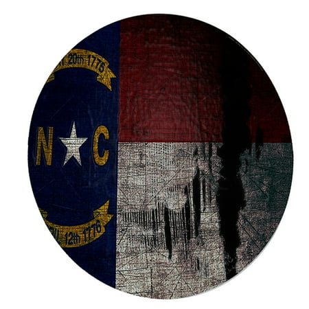 

KuzmarK 12 Round Glass Cutting Board - North Carolina