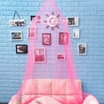 thumbnail image 3 of HLONKPrincess Mosquito Net Canopy Encryption Dome Fly Insect Mesh Repellent Protection Single Entry Bed Decoration Home Decor, 3 of 9