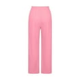 thumbnail image 6 of Teen Sweatpants Boys Red Pants for Girls Casual Boys' Athletic Pants Wide Leg Pants with Pocket School Pants for Girls 11-12 Years, 6 of 6