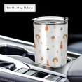 thumbnail image 5 of GZHJMY Mushroom Tumbler with Lid & Straw,Reusable Double Wall Stainless Steel Vacuum Insulated Travel Mug, 5 of 7