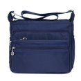 thumbnail image 1 of Bolso bandolera de tela Oxford de nailon para mujer, bolso bandolera informal de lona, bolso bandolera impermeable para mujer, 1 of 6