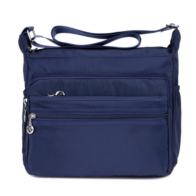 Bolso bandolera de tela Oxford de nailon para mujer, bolso bandolera informal de lona, bolso bandolera impermeable para mujer