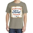 thumbnail image 2 of Wild Bobby, Ford Motors | Genuine Parts Sign, Cars and Trucks, Garment-Dyed Washed Look Short Sleeve Tees, Sand, Medium, 2 of 3