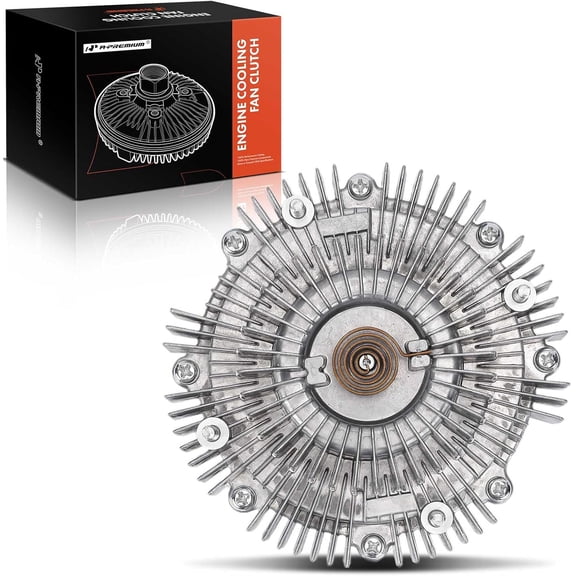A-Premium Engine Cooling Fan Clutch Replacement for Toyota 4Runner 2003-2004 Tundra 2003-2005 Sequoia 2001-2005 Lexus GX470 2003-2005, 4.7L, Standard Rotation, Replace # 1621050101