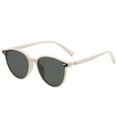 thumbnail image 1 of El marco pequeño retro es delgado, gafas de sol con personalidad de tendencia de tiro callejero, hechas de PC, 1 of 5
