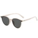 thumbnail image 2 of El marco pequeño retro es delgado, gafas de sol con personalidad de tendencia de tiro callejero, hechas de PC, 2 of 6