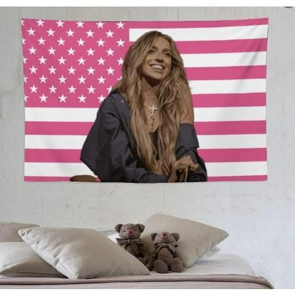 Tate Music McRae Tapestry Funny Hip Hop Tapestries Art Background Wall Hanging Wall Flag for Bedroom Living Room College Dorm Decoration