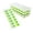 Green, variant on Herrnalise The Ice Cubes Tray Mold With Lid With 14 Ice Cubes Can Be Flexibly Stacked