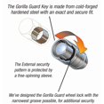 thumbnail image 4 of Gorilla Automotive 61681 Bellota Gorilla Guard Locks (tamaño de rosca de 1/2") – Paquete de 4, 4 of 5