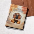 thumbnail image 5 of Happy Thanksgiving Labrador Retriever Turkey Costume Pumpkins Autumn Leaves Travel Passport Wallet Lab Dog Lover Gifts PU Leather Passport Holder Cover - 13014, 5 of 5