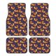 thumbnail image 1 of Balery Stars and Fox Cute Juego de 4 Alfombrillas para Auto, Revestimientos de Caucho Resistente, Diseño Antideslizante, 1 of 7