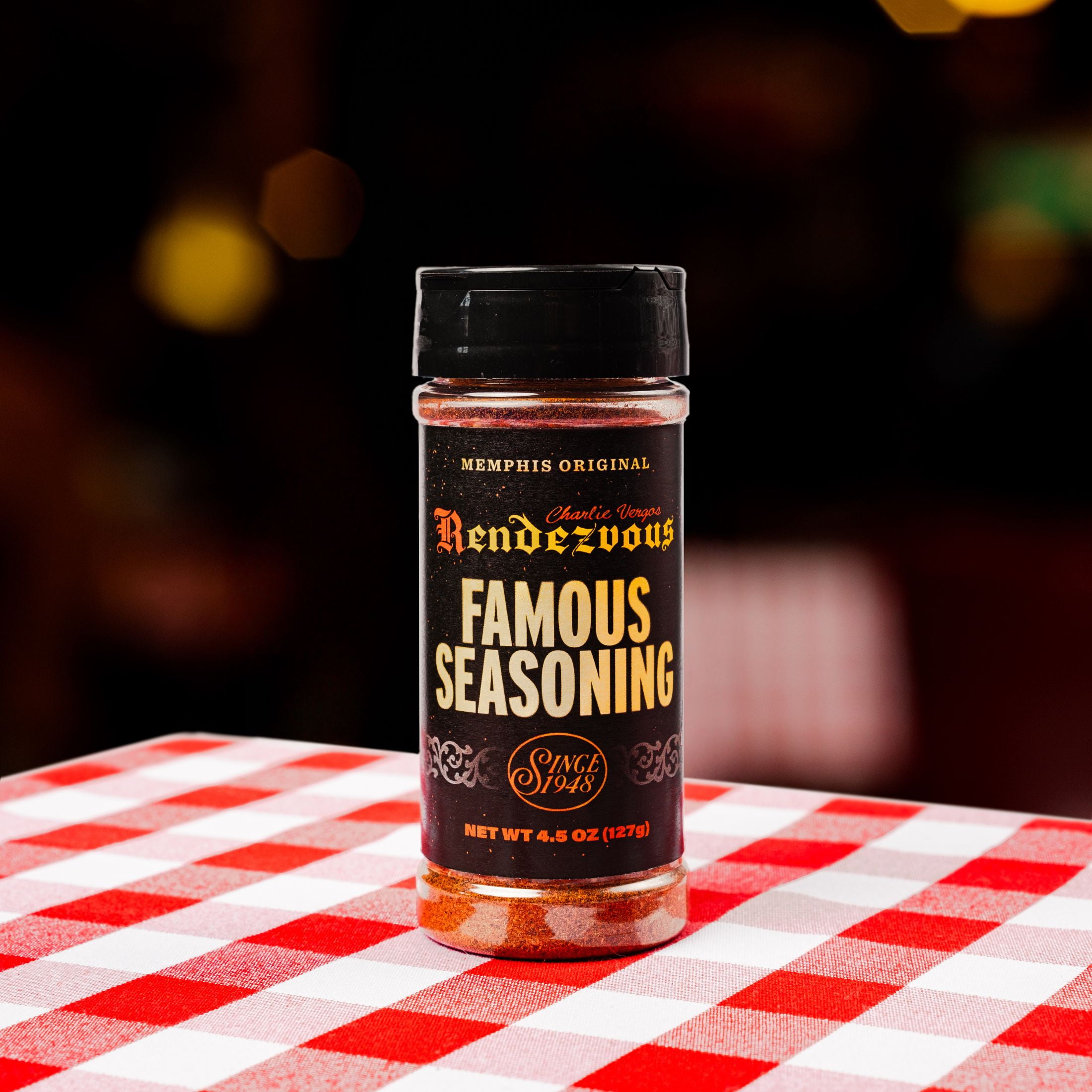 (2 pack) Charlie Vergos Rendezvous Famous Seasoning, 4.5 oz