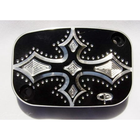 Billet Brake - Precision Billet DRK-110-02UP-BLK Darkside Upper Master Cylinder Cover - Black